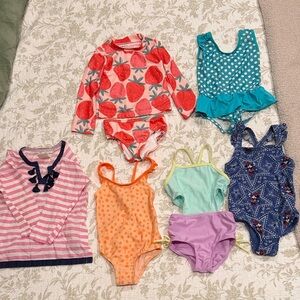 Colorful Kids' Swimsuit Collection 3t